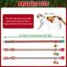 VKPETFR Breakaway Cat Collars with Bell & Pendants - 3 Pack Adjustable Safety Kitten Collars for Christmas - Buy Online on GoSupps.com