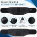 Adjustable Lumbar Support Brace for Lower Back Pain Relief - Includes 3 Replacement Pads - Ideal for Herniated Disc, Sciatica, Scoliosis - Black XL - Buy Online on GoSupps.com