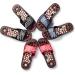 Byriver Acupressure Shoes - Reflex Zone Massage Slippers for Men | Pain Relief for Plantar Fasciitis Heel Arch Arthritis & Neuropathy | Available in Red Sizes 25 & 35-37.5 - Buy Online on GoSupps.com