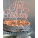 Half Birthday Cake Topper 1/2 Birthday Cake Topper Decorations 6 Months Birthday Decorations 6 Month Birthday Baby Shower Cake Topper Happy Half Birthday Decorations Rose Gold Glitter - Buy Online on GoSupps.com