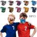 50PC 3-Ply Disposable_Face_Mask with Football Patterns Design Breathable Comfortable for Girls Boys Kids Use - Buy Online on GoSupps.com