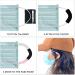 YR 10PCS Adjustable Soft Cotton Ear Savers for Masks - Reusable Relief Ear Pain Earloop Covers - Black - Buy Online on GoSupps.com