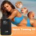 Tanning oil selftanner tanning accelerator for outdoor sunbathing or solarium 100 ml natural liquid moisturizing and fast body tanner for radiant skin - Buy Online on GoSupps.com