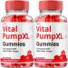 (2 Pack) Vital Pump XL Gummies Vita Pump XL for Men - Vitalpumpxl Extreme Performance Advanced Formula Supplement Vitale PumpXL Maximum Strength Potency Vitapump Gomitas Support Reviews (120 Ct)