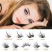 Buy Lankiz 0.07 C Curl Single Eyelashes - 10mm Cluster Lashes 72 PCs DIY Natural Fake Eyelash Extensions for Home Use - Buy Online on GoSupps.com