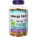 Webber Naturals Omega 3-6-9 Fish Oil 1 200 mg + Vitamin D3 1000 IU Bundle - Buy Online on GoSupps.com