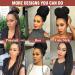 VIOLET 18 Inch Senegalese Twist Crochet Hair Pre Looped 8 Packs | 35 Strands A Pack | Crochet Braids for Black Women | Crochet Twist Hairstyles (1B) - Buy Online on GoSupps.com