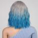 Buy Haircube Short Bob Wig with Bangs - Heat-Resistant Synthetic Fiber in Light Gray Ombre Blue for Party Cosplay & Daily Wear - Buy Online on GoSupps.com