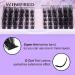 Winifred B Flat Cluster Lashes - D Curly Mink Extensions for Natural Look, DIY at Home - 10mm-18mm - Buy Online on GoSupps.com