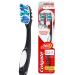 Colgate 360° Advanced Optic White Toothbrush (Color May Vary) Medium 2 Count