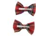 Zac's Alter Ego Small Tartan Bows on Crocodile Clip - Buy Online on GoSupps.com