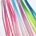 Neon Braided Hair Strands for Kids - Colorful Synthetic Hair Jewelry with Elastic Strap | Perfect for Parties - Buy Online on GoSupps.com