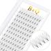 Finished eyelash compartments 6D-DD-07-11 Point base eyelash extensions 3D 4D 6D 10D eyelash extension 0.05 0.10 Volume B & Q Wimpernen C D Curl black (6D-D 07.11mm) 6D-07D-11mm
