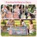 Gimars Baby Bag with Changing Station | Waterproof 900D Tear Resistant Material | Large Diaper Backpack with 18 Pockets | Lightweight Bassinet & USB Port | Pink-03 - Buy Online on GoSupps.com