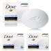 3 x Dove Beauty Cream Bar | Classic Original Soap for Shower & Bath Cleansing | Normal & Sensitive Skin | Triple Multipack 90g