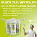 ASVITA Fresh Mix Beverage Concentrate 1:80 - 1L Bottle with Dosing Pump - Sugar-Free Drink Syrup in 26 Flavors (Apple Mint) - International Shipping Available - Buy Online on GoSupps.com