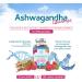 High Strength Ashwagandha Gummies - 1200mg with 5% Withanolides - Natural Raspberry Flavored Chewables - 75 Day Supply - UK Made - Buy Online on GoSupps.com