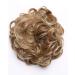 XXXL Hair Extensions - Voluminous Curls & Messy Ponytail Tendrils in Light Brown & Gray Blonde - Buy Online on GoSupps.com