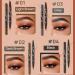 3D Double-sided Eyebrow Pencil Four-fork Tip Eyebrow Pencil for Fashion Eyebrows Sweat-proof - Buy Online on GoSupps.com
