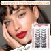 Magnetic Eyelashes and Eyeliner Kit - Natural Look, Reusable, Sweatproof - 8 Pairs, No Glue Needed - Buy Online on GoSupps.com