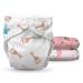 3 Diapers 3 Inserts Sophie La Girafe (X-Small) (Pink)