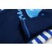 BONVERANO Baby Boy Long-Sleeved UV 50+ Swimsuit, Blue, 3 Months - Buy Online on GoSupps.com