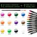 Crayola Signature Premium Watercolor Crayon Sticks & Paintbrush 12 Count - Gift Set - Buy Online on GoSupps.com