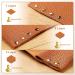 Alritz 480 Sets Double Cap Leather Rivets with Fixing Tools - 4 Colors, 3 Sizes Metal Studs for DIY Leather Craft - Includes Hammer - Buy Online on GoSupps.com