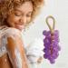 Savon Grapevine savons en forme de n ud de raisin savons artisanaux en forme de raisin savon solide naturel saponification froid pour le nettoyage du corps et du visage (1 Violet) 1 Violet - Buy Online on GoSupps.com