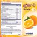 Now Foods Effer-C Orange Effervescent Drink Mix - 30 Packets (7.5g Each) | Vitamin C Boost - Buy Online on GoSupps.com