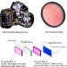 Fotga 67mm Six-in-One Adjustable Infrared IR Pass X-Ray Lens Filter 530nm-750nm - Buy Online on GoSupps.com