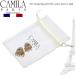 Camila Paris CP3086 Set of 2 Small Beige French Hair Claw Clips - Durable Fashion Accessories for Women, Luxury Strong Hold Clamp - Made in France - Buy Online on GoSupps.com