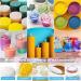 Candle Dye Kit - 30 Colors Oil-Based Liquid Dyes for DIY Candle Making - Highly Concentrated for Soy Wax, Beeswax, Gel Wax, Paraffin Wax - 0.35oz/10ml Each - Buy Online on GoSupps.com