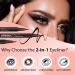 JIMIRE False Eyelashes Wispy Fluffy Cat Eye 6D Volume Russian Strip D Curl Faux Mink Lashes with 2 in 1 Magic Eyelash Glue and Tweezers Look Like Lash Extension 7 Pairs Pack - Buy Online on GoSupps.com