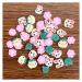 RT 50g Rabbit Duck Frog Flower Slice Polymer Hot Clay Sprinkles for Crafts Making DIY Nail Art Decoration Slime Filling Accessories Y425 (Color : Mixed)
