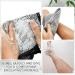 Juexica 8 Pcs Exfoliating Washcloths - Dual Sided Bath Washcloth for Men - 9.8 Inch Face and Body Scrubber - 4 Colors - Buy Online on GoSupps.com
