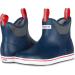 Xtratuf Men's Fishing Rain Watertight Rubber Ankle Deck Boots - Navy/Red - Size 10 - Buy Online on GoSupps.com