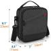 CURMIO Insulin Cooler Travel Case - Diabetes Supplies Bag with Shoulder Strap for Insulin Pen, Glucose Meter, and Diabetic Supplies- Black (Bag Only) - Patented Design - Buy Online on GoSupps.com