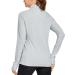 Willit Women's UPF 50+ Sun Protection Long Sleeve Jacket - Lightweight UV SPF Shirt for Running, Hiking & Athletics in Gray (Size Small) - Buy Online on GoSupps.com
