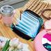 Portable Storage Bags for Women's Bandages Dinosaurs & Menstrual Products Perfect for School & Office - Buy Online on GoSupps.com