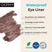 Gosh Matte Eyeliner Intense Black - Creamy Soft Texture High Opacity for Smokey Eyes Vegan & Perfume-Free - 015 Mahogany (1 Pack) - Buy Online on GoSupps.com