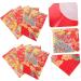OKUMEYR 30pcs Chinese New Year Hong bao Gift Wallet Purse China Lai Si Feng Paper Paper Red Envelopes Money Packet Chinese Zodiac New Year's Bag New Year Items Lunar Calendar Pocket Assorted Color 16X9X0.2CM - Buy Online on GoSupps.com