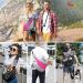 Pawaboo Adjustable Dog Carrier Bag - Pet Shoulder Transport Bag for Outdoor Travel - Black - Size M - Buy Online on GoSupps.com