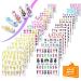 Dragon Phoenix Nail Art Stickers - 22 Self-Adhesive 3D Decals for DIY Fingernails | Manicure Decorations and Nail Accessories - Buy Online on GoSupps.com