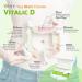 EzyRelife 3-Day Juice Cleanse: Deep Clean Colon Detox Drink for Intestinal Health. Reduce Bloating & Lose Belly Fat with Natural Fiber Nutrition - Vitalic D - Buy Online on GoSupps.com