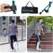 Ergonomic Forearm Crutches Height Adjustable Aluminum Crutches Blue Elbow Crutches Folding Walking Sticks Lucky Star - Buy Online on GoSupps.com