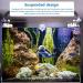 Meiso 2-Piece Floating Aquarium Decoration - Colorful Diver Ornaments for Fish Tanks | Unique Accessories in Orange & Blue - Buy Online on GoSupps.com