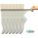 Yomandamor Women's Bamboo Diabetic Crew Socks 9-11 White - 6 Pairs | Seamless Toe - Buy Online on GoSupps.com