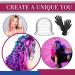 Canlierr Hair Coloring Highlighting Cap Kit with Hook and Gloves - Reusable Silicone Accessories for Salon & Home Use - Buy Online on GoSupps.com