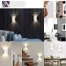 Buy TVFly 7W LED Wall Lights - Modern Up & Down Aluminum Light Fixtures (2 Pack) - 3000K Warm White for Living Room Bedroom Bathroom & Stairs - Buy Online on GoSupps.com